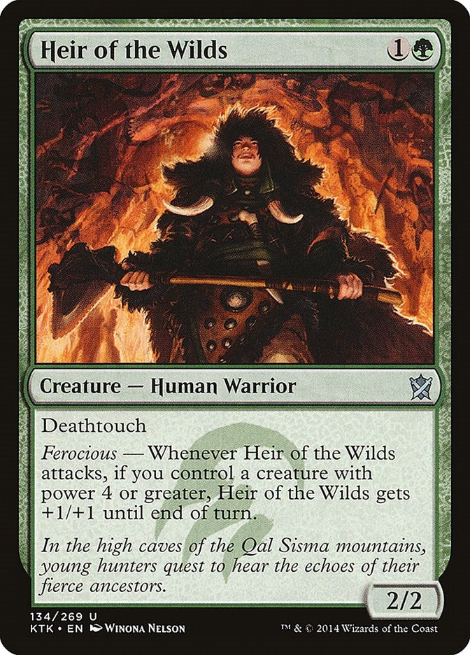 Heir of the Wilds (134) [KTK] - MTG Single