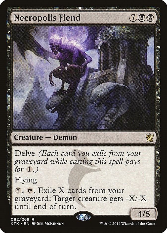 Necropolis Fiend (82) [KTK] - MTG Single