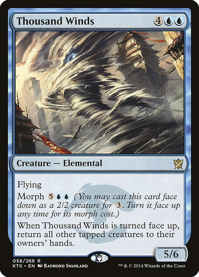 Thousand Winds (58) [KTK] - MTG Single
