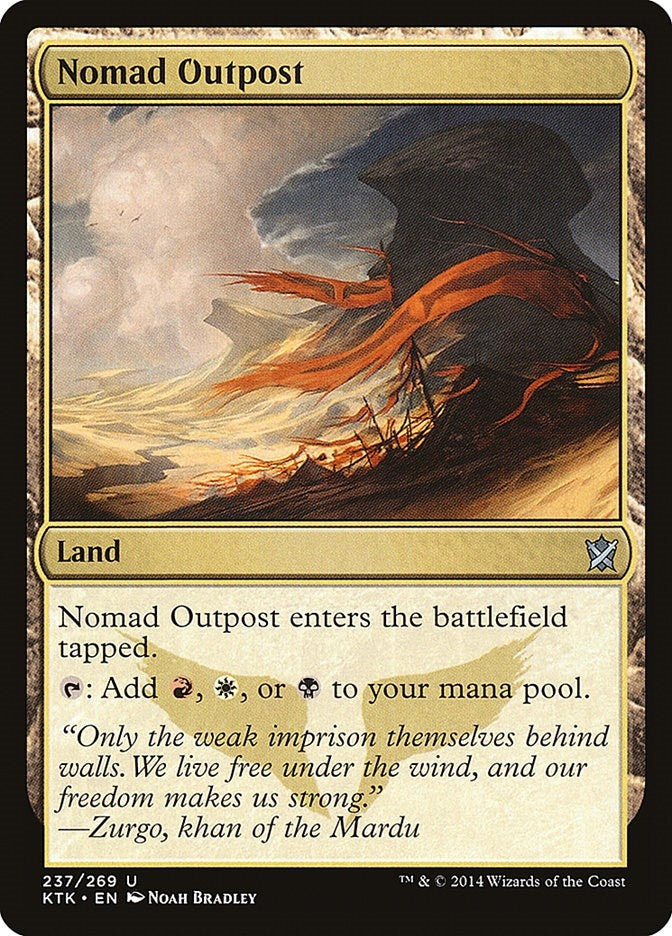Nomad Outpost (237) [KTK] - MTG Single