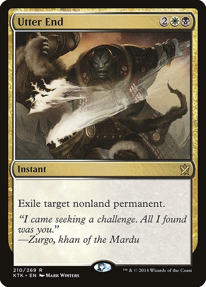 Utter End (210) [KTK] - MTG Single