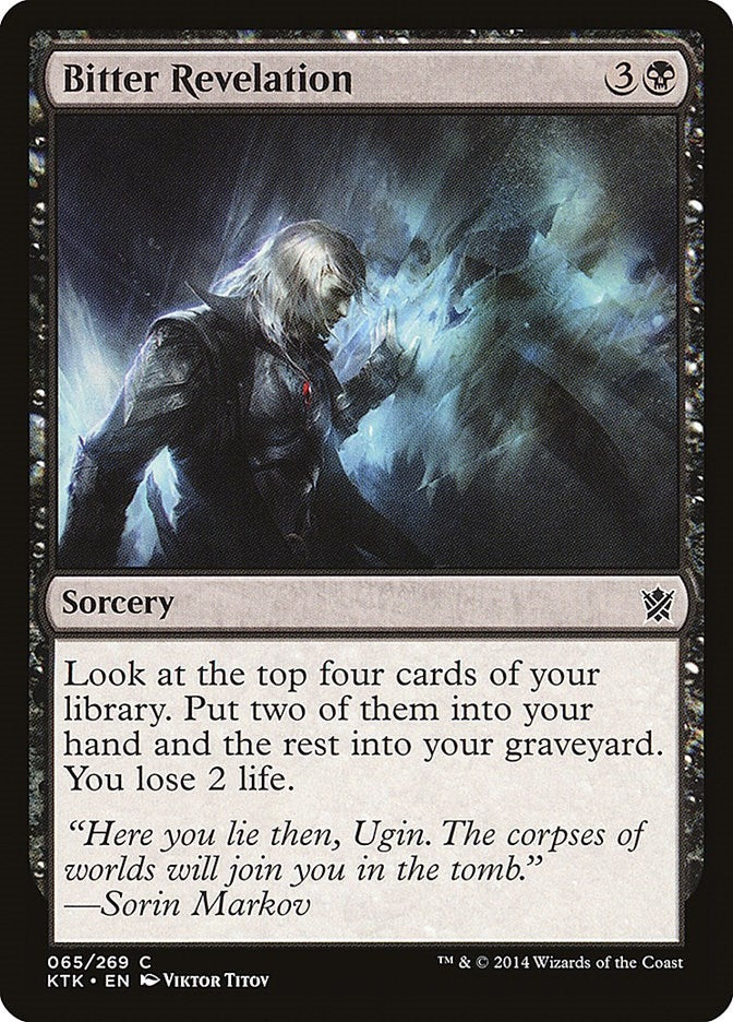 Bitter Revelation (65) [KTK] - MTG Single