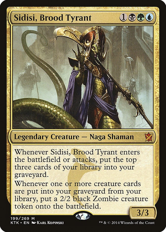 Sidisi Brood Tyrant (199) [KTK] - MTG Single