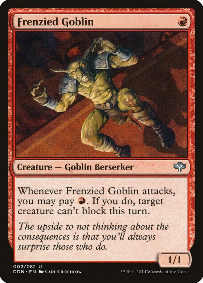 Frenzied Goblin (2) [DDN] - MTG Single