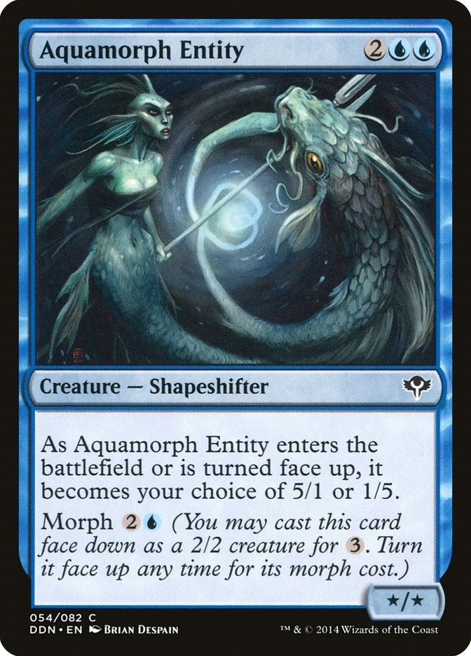 Aquamorph Entity (54) [DDN] - MTG Single