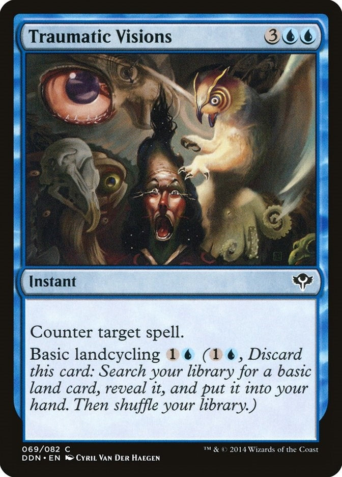 Traumatic Visions (69) [DDN] - MTG Single