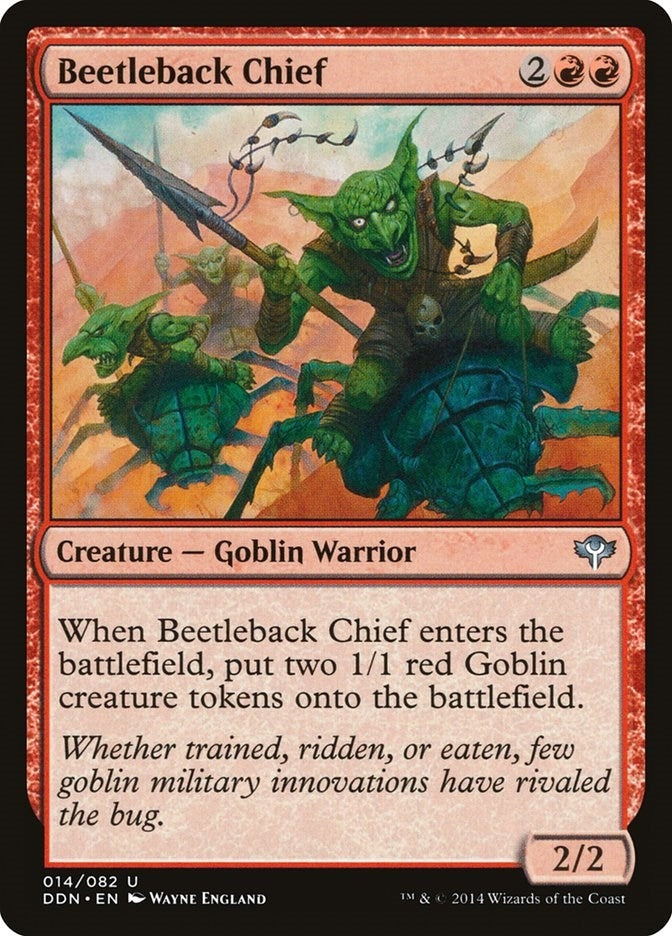 Beetleback Chief (14) [DDN] - MTG Single