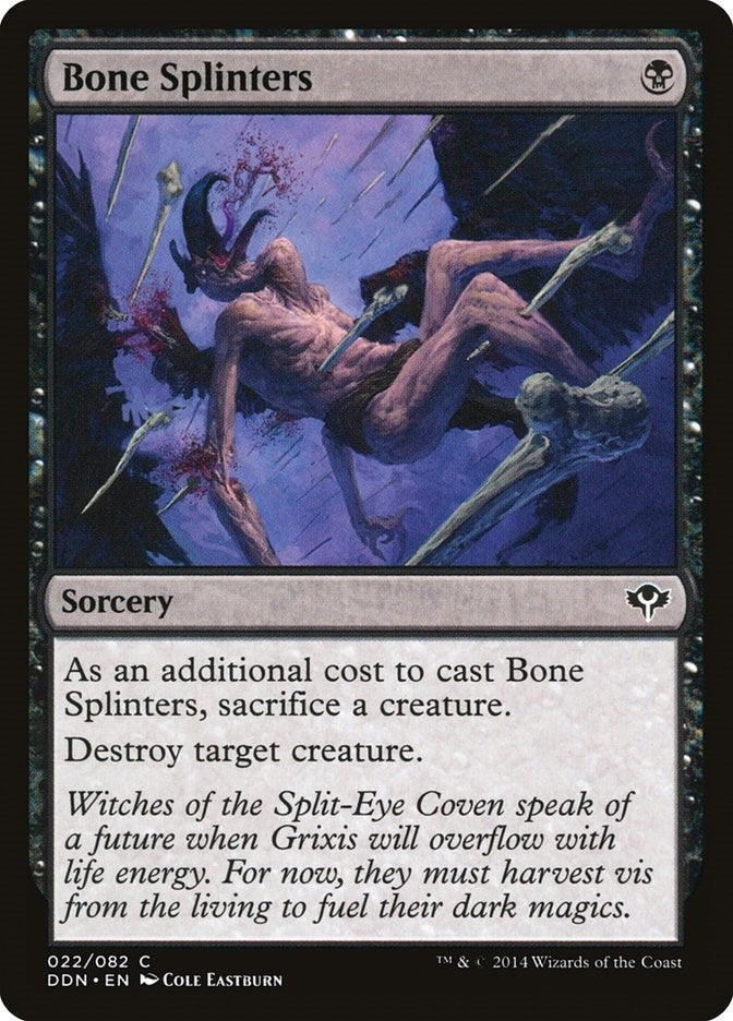 Bone Splinters (22) [DDN] - MTG Single
