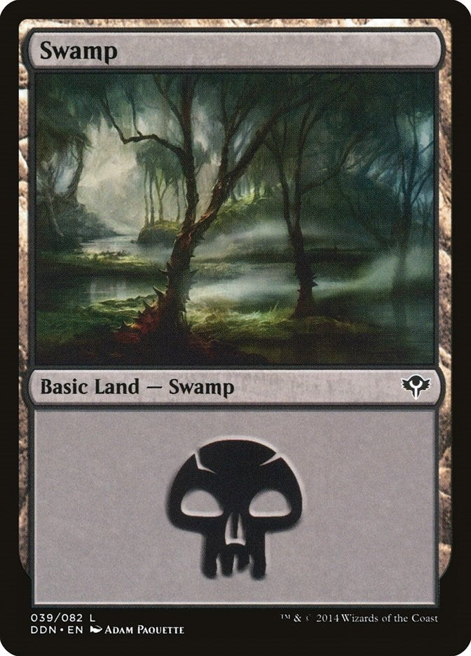 Swamp (039) (39) [DDN] - MTG Single