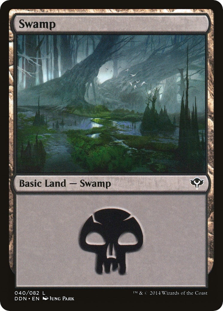 Swamp (040) (40) [DDN] - MTG Single