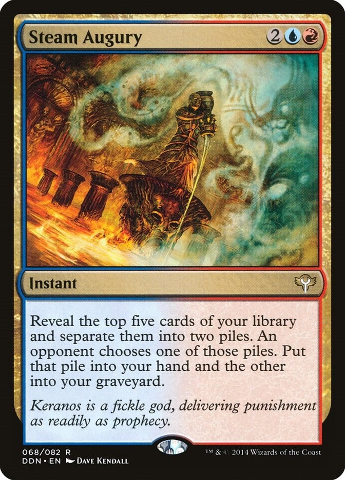 Steam Augury (68) [DDN] - MTG Single