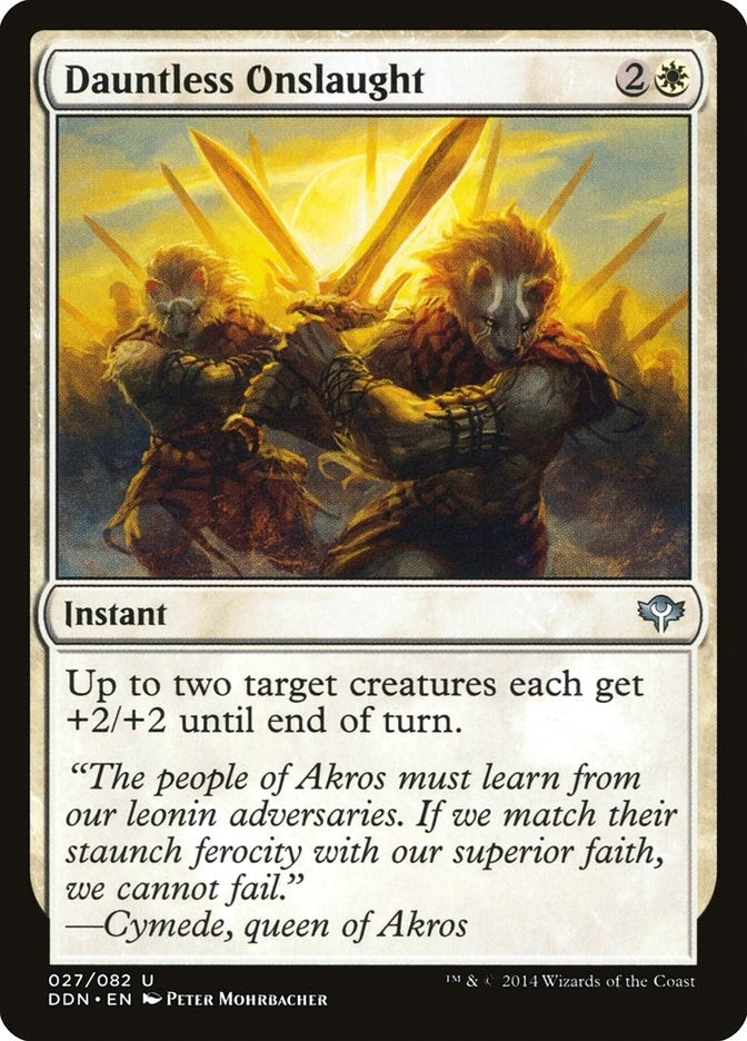 Dauntless Onslaught (6) [DDN] - MTG Single