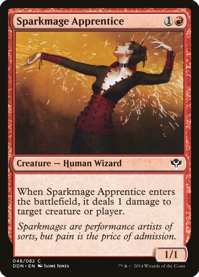 Sparkmage Apprentice (48) [DDN] - MTG Single