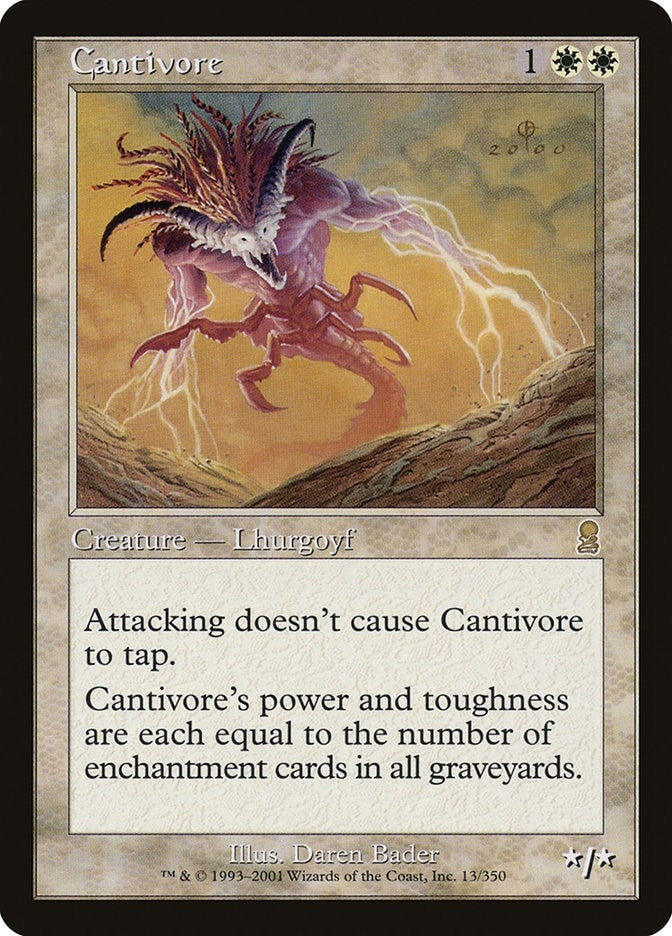 Cantivore (13) [ODY] - MTG Single