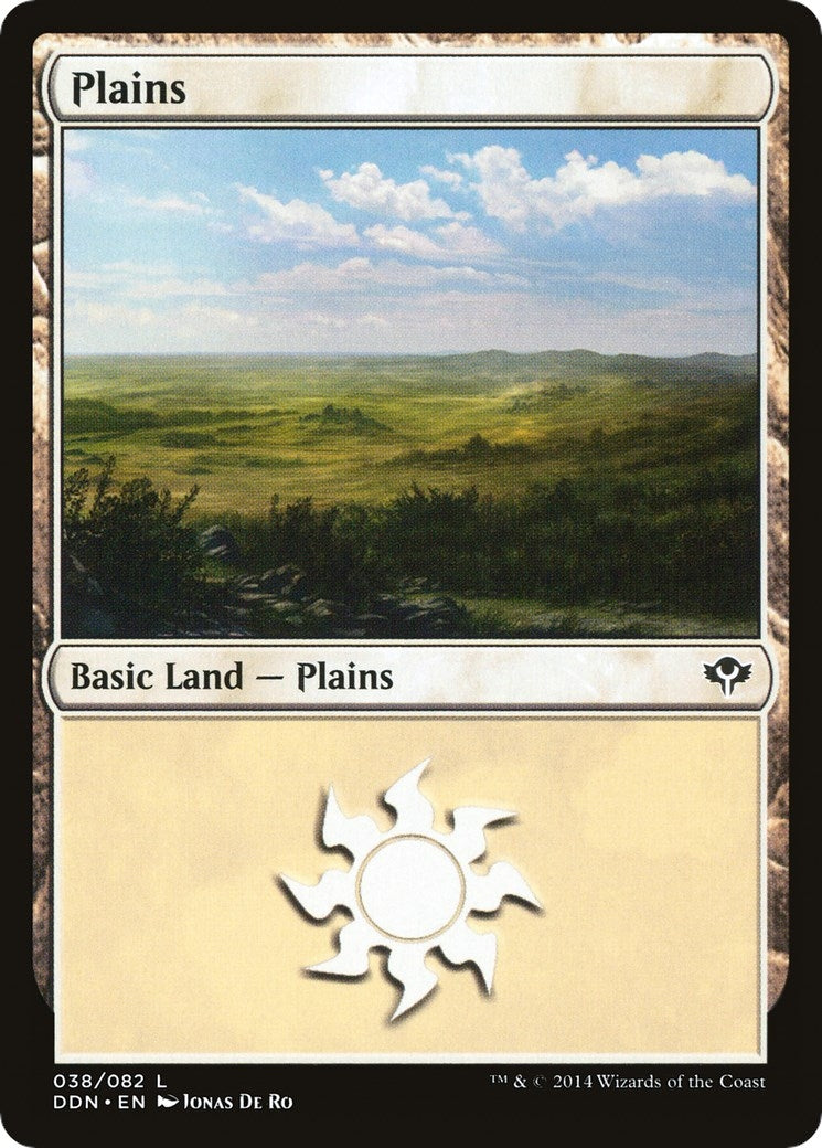 Plains (038) (38) [DDN] - MTG Single