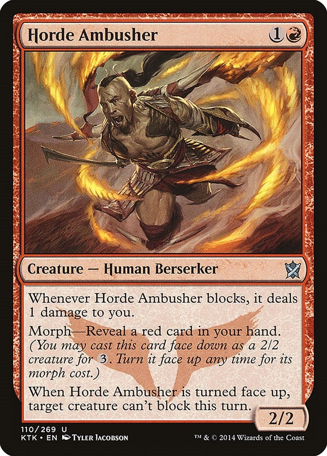Horde Ambusher (110) [KTK] - MTG Single