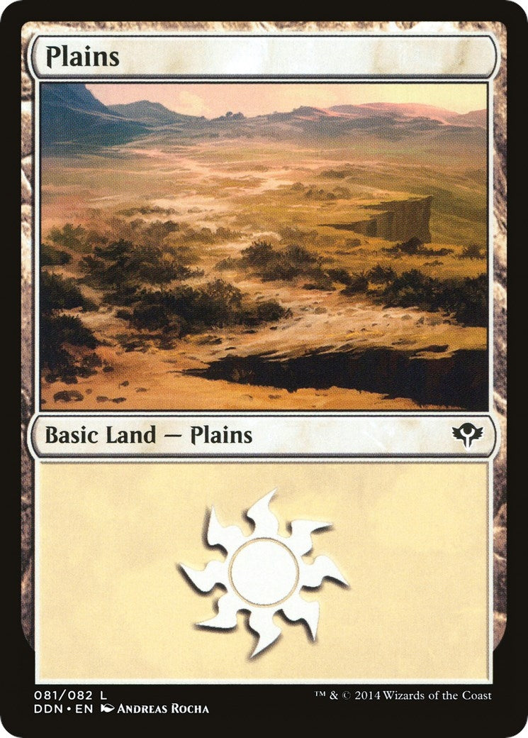 Plains (081) (81) [DDN] - MTG Single