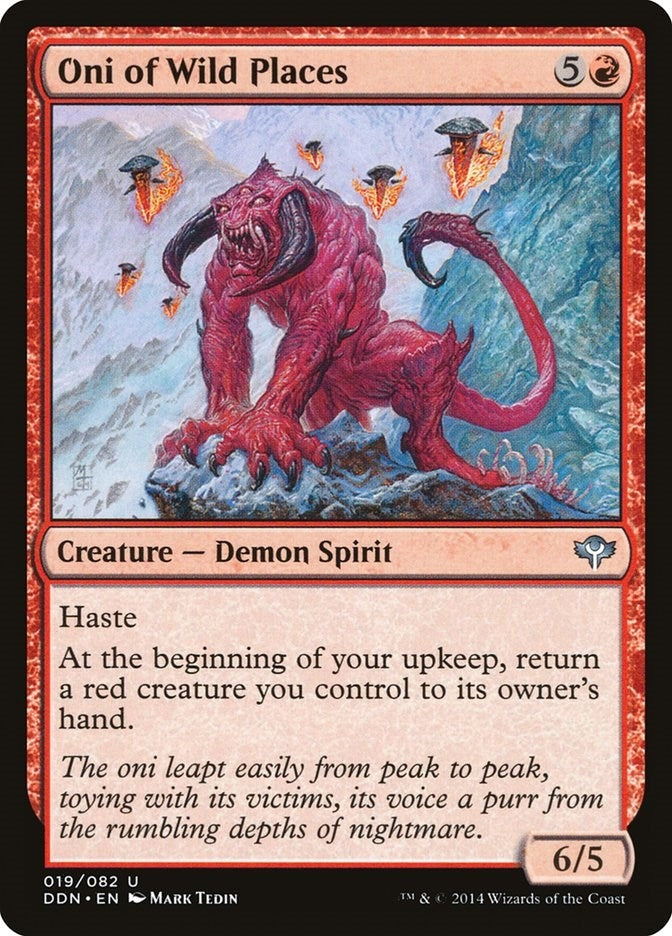 Oni of Wild Places (19) [DDN] - MTG Single