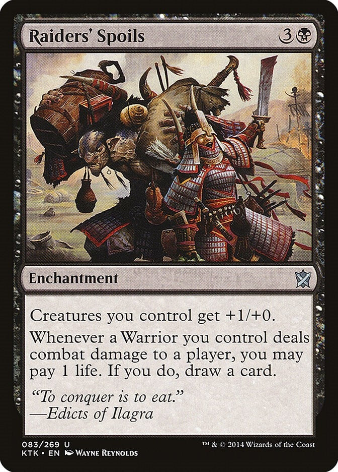 Raiders’ Spoils (83) [KTK] - MTG Single