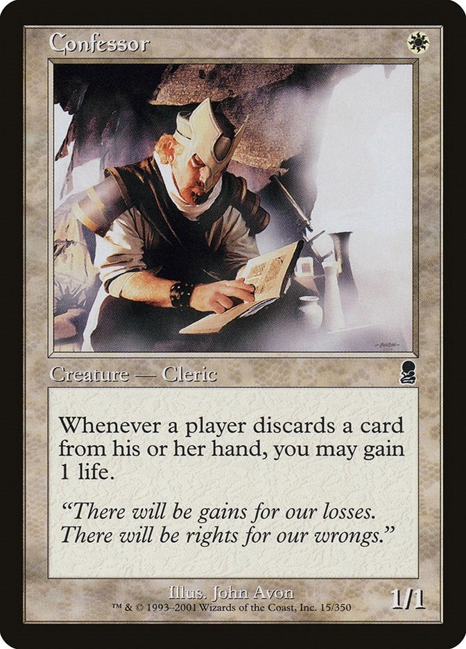 Confessor (15) [ODY] - MTG Single