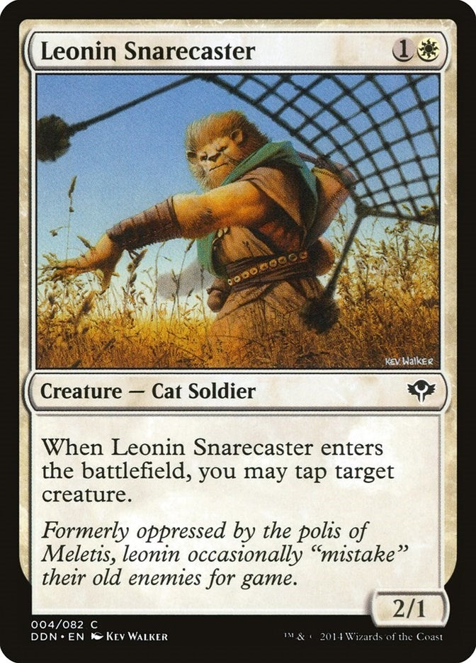 Leonin Snarecaster (4) [DDN] - MTG Single