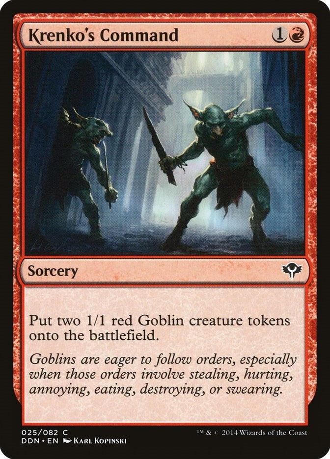 Krenko’s Command (25) [DDN] - MTG Single
