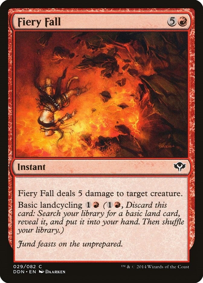 Fiery Fall (29) [DDN] - MTG Single