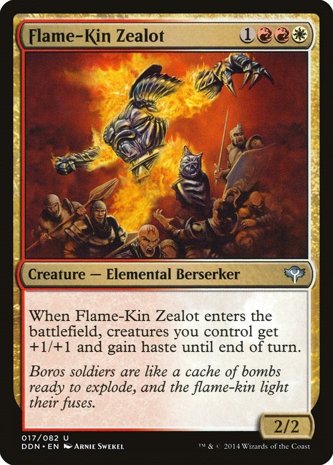 Flame-Kin Zealot (17) [DDN] - MTG Single