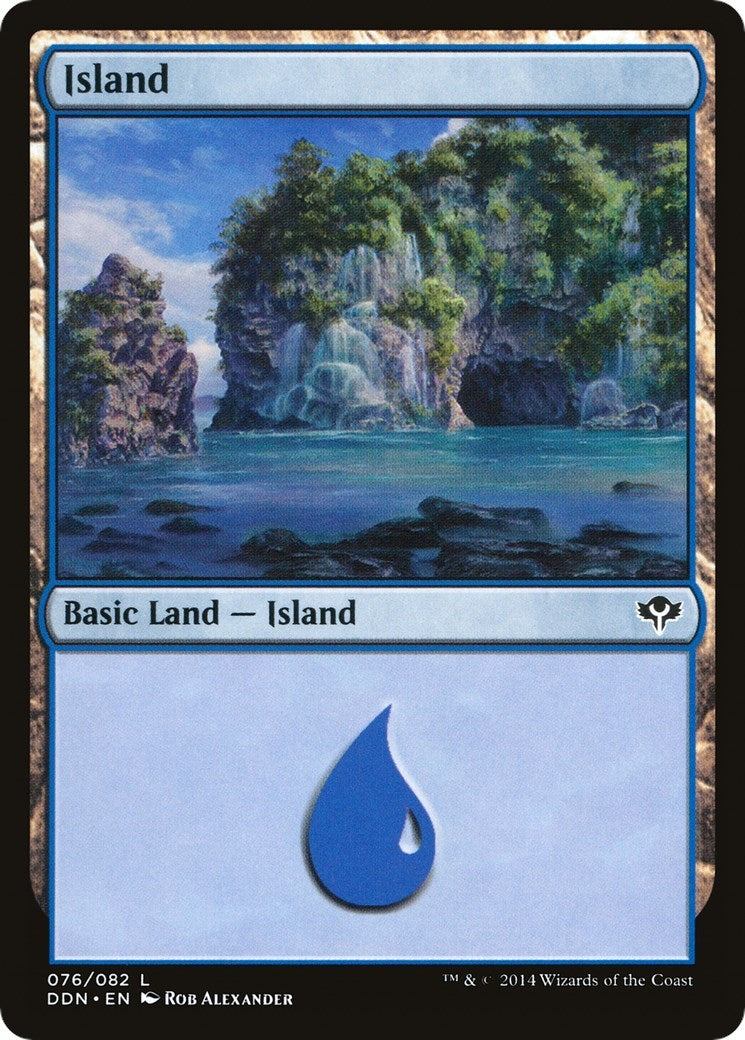Island (076) (76) [DDN] - MTG Single