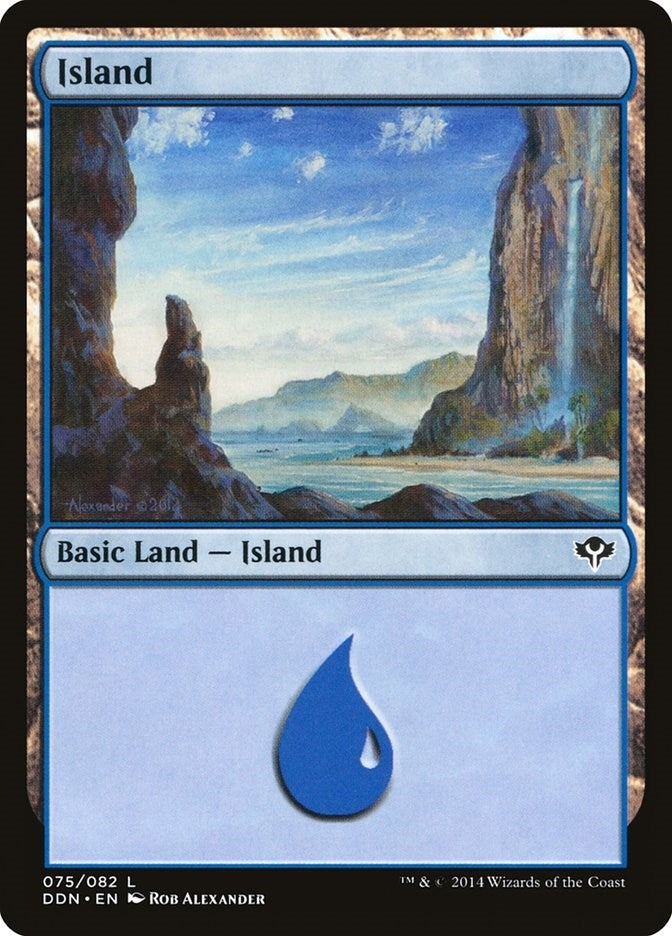 Island (075) (75) [DDN] - MTG Single