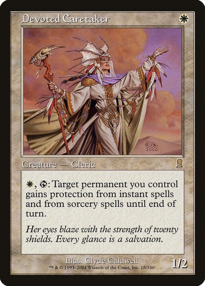 Devoted Caretaker (18) [ODY] - MTG Single