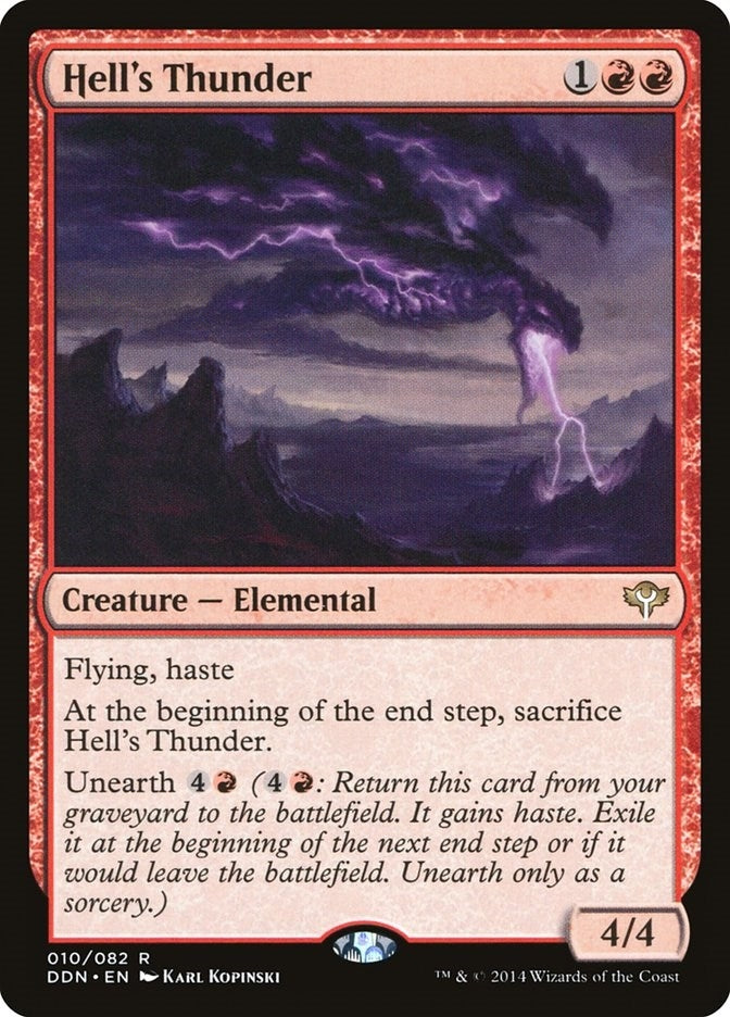 Hell’s Thunder (10) [DDN] - MTG Single