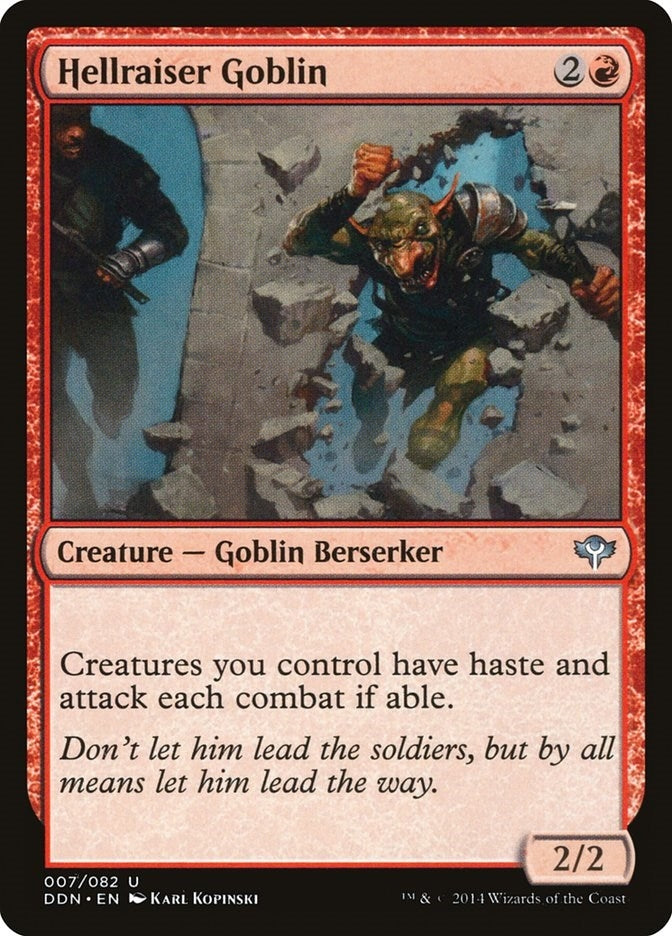 Hellraiser Goblin (7) [DDN] - MTG Single