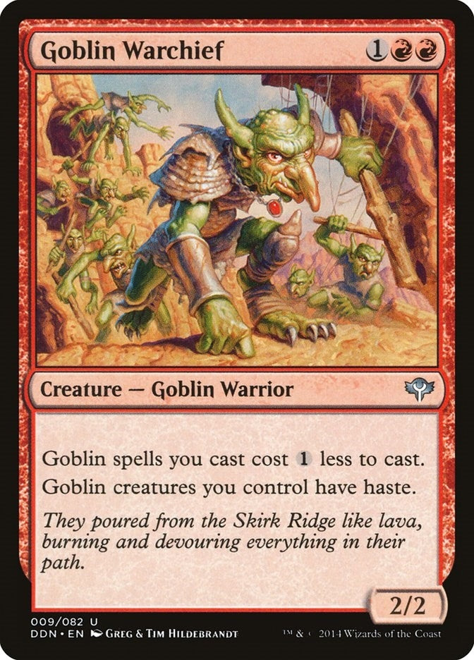 Goblin Warchief (9) [DDN] - MTG Single