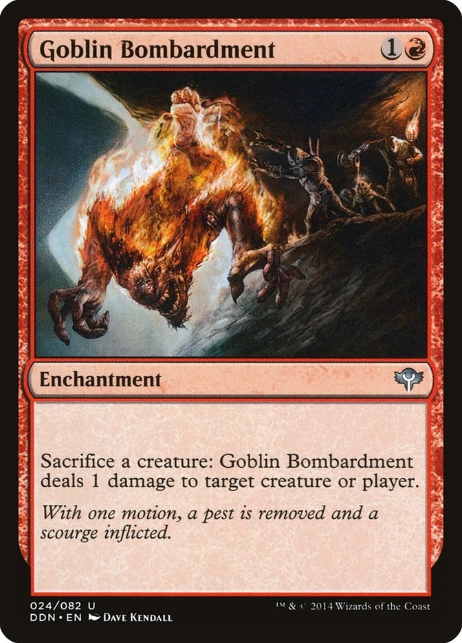 Goblin Bombardment (24) [DDN] - MTG Single
