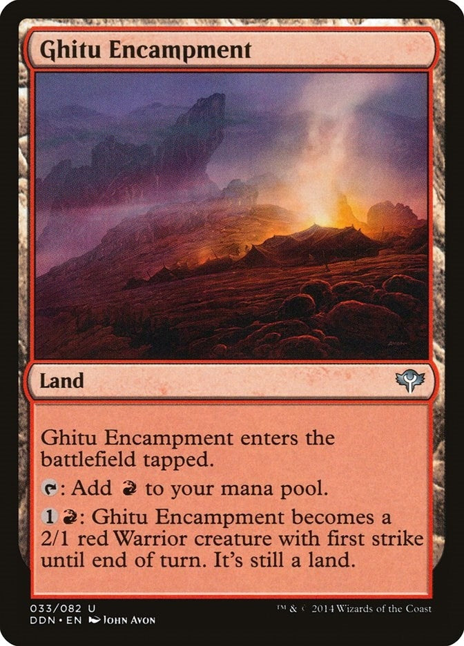 Ghitu Encampment (33) [DDN] - MTG Single