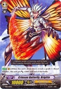 Crimson Butterfly Brigitte (Holo) (1001) [TD01] - Cardfight Vanguard Single