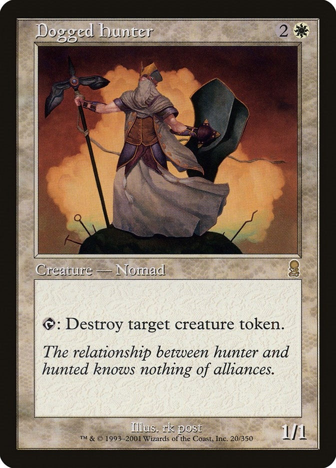 Dogged Hunter (20) [ODY] - MTG Single