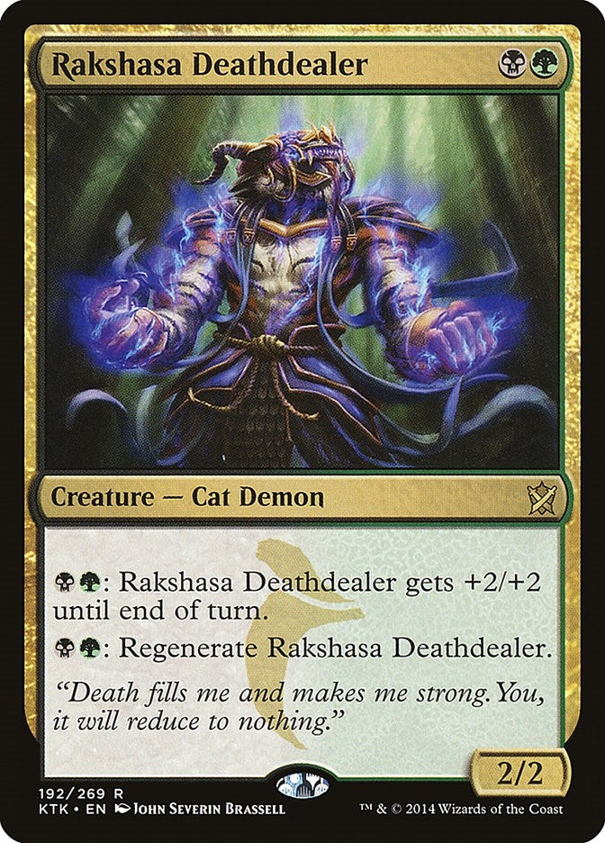 Rakshasa Deathdealer (192) [KTK] - MTG Single