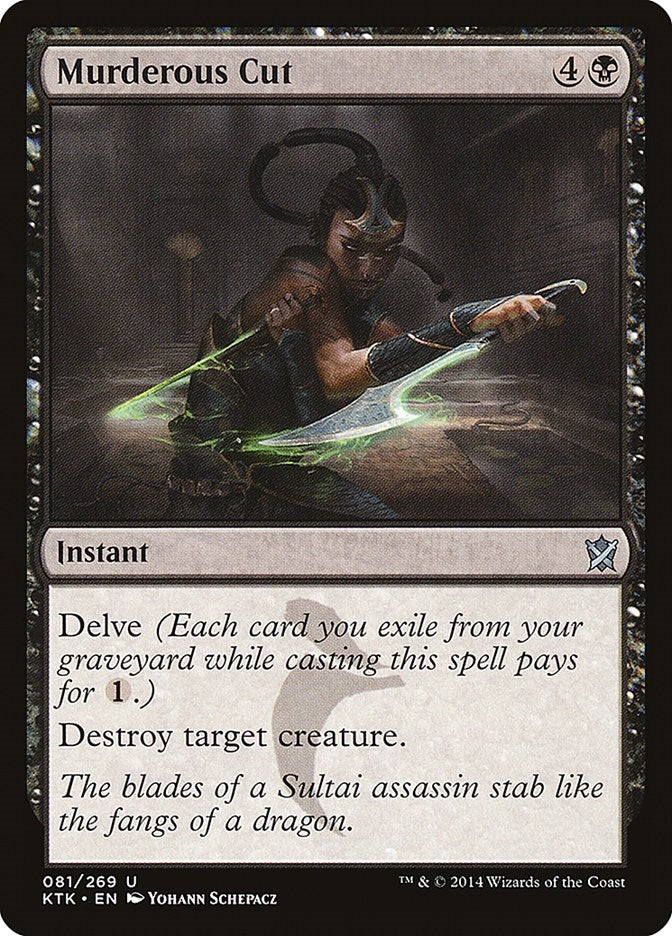 Murderous Cut (81) [KTK] - MTG Single