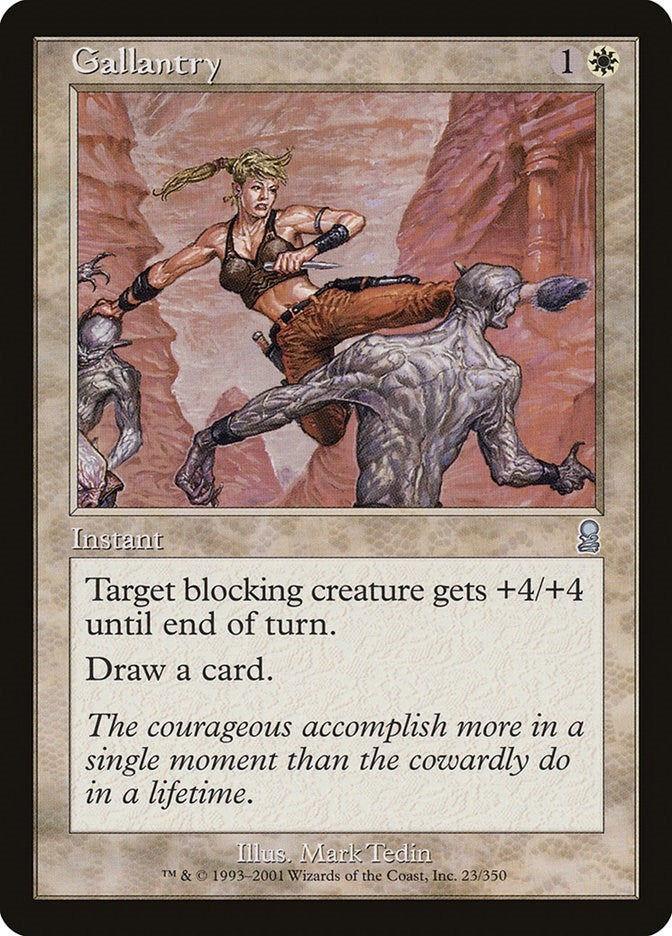 Gallantry (23) [ODY] - MTG Single