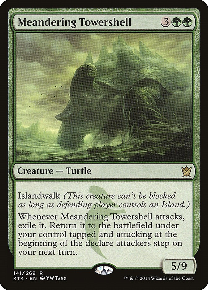 Meandering Towershell (141) [KTK] - MTG Single