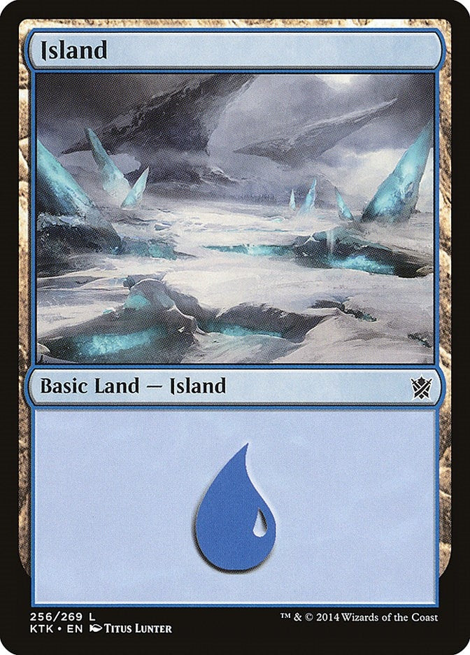 Island (256) (256) [KTK] - MTG Single