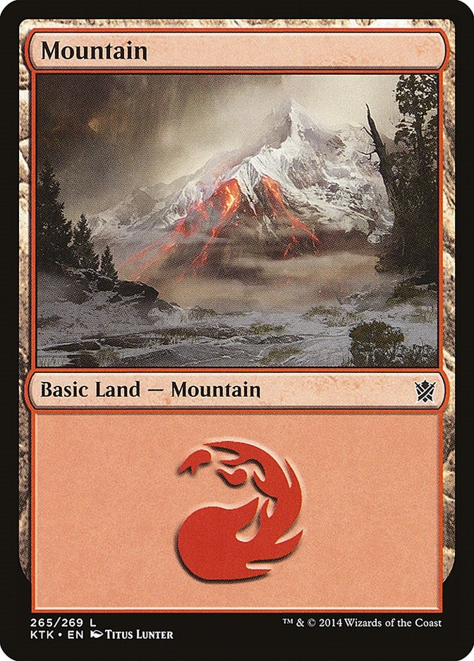 Mountain (265) (265) [KTK] - MTG Single