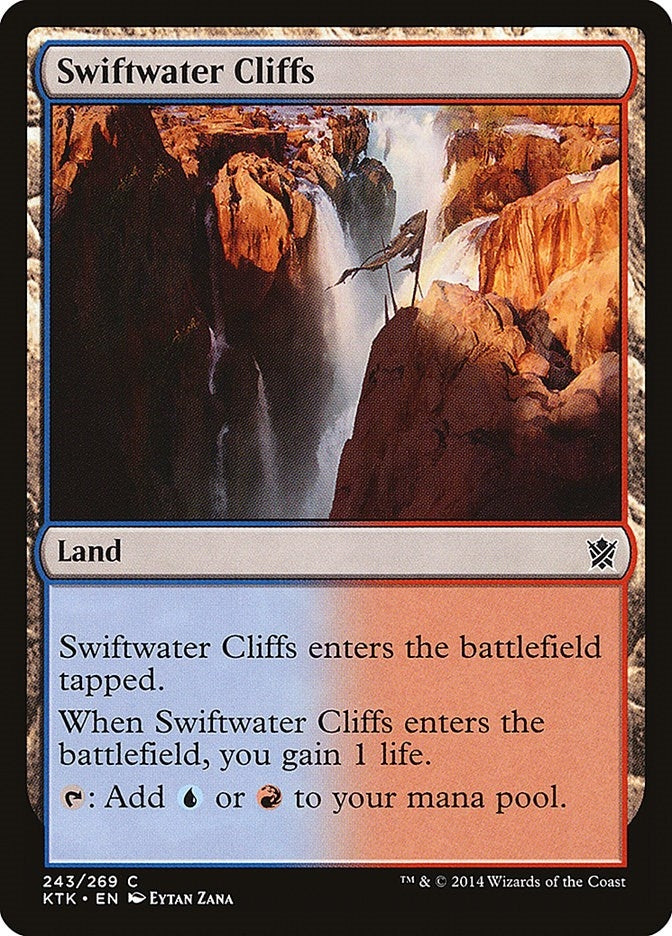 Swiftwater Cliffs (243) [KTK] - MTG Single