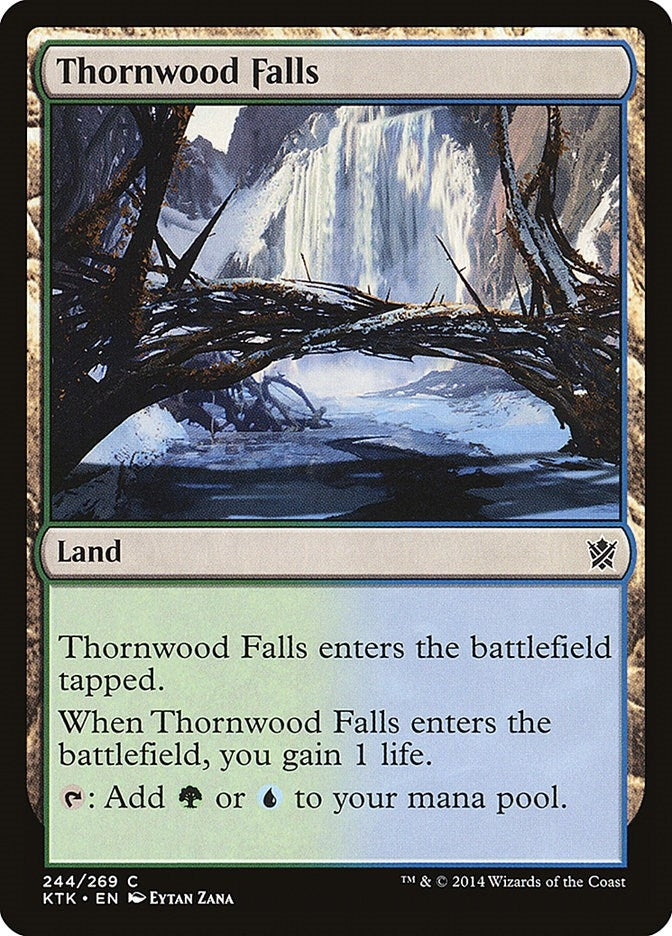 Thornwood Falls (244) [KTK] - MTG Single