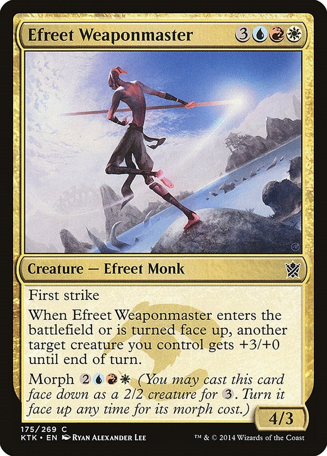 Efreet Weaponmaster (175) [KTK] - MTG Single