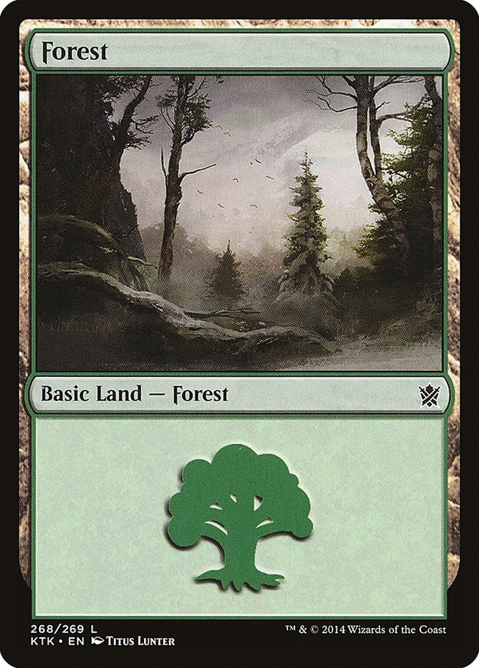 Forest (268) (268) [KTK] - MTG Single