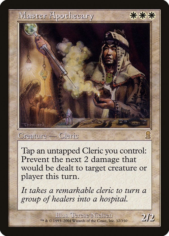 Master Apothecary (32) [ODY] - MTG Single