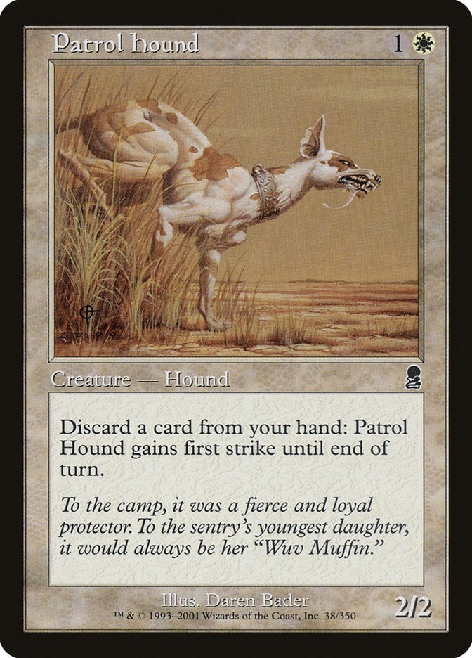Patrol Hound (38) [ODY] - MTG Single
